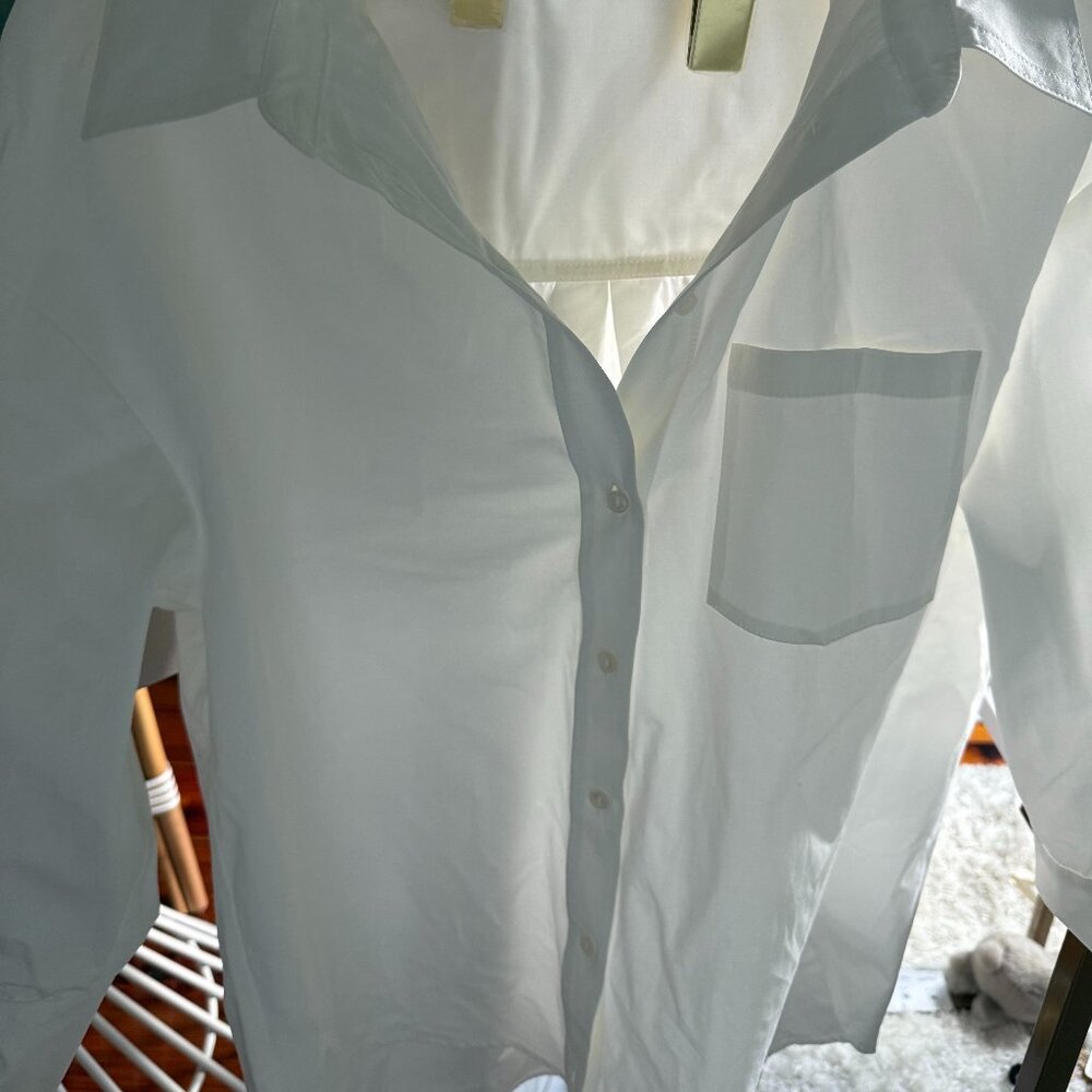 Anine Bing MIKA shirt size Small - NEVER WORN! Perfect elevated everyday blouse!